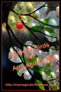 small artificial birds for crafts